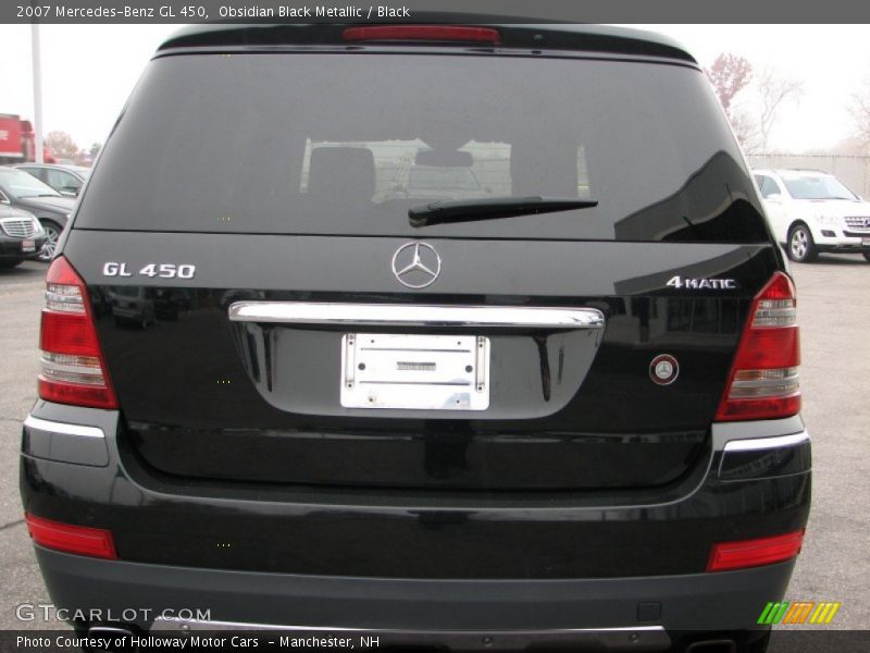 Obsidian Black Metallic / Black 2007 Mercedes-Benz GL 450