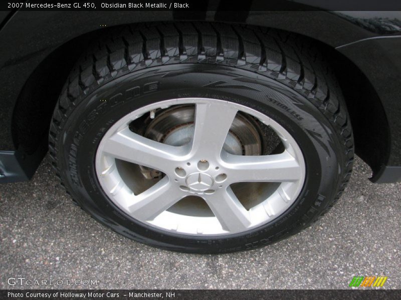 Obsidian Black Metallic / Black 2007 Mercedes-Benz GL 450