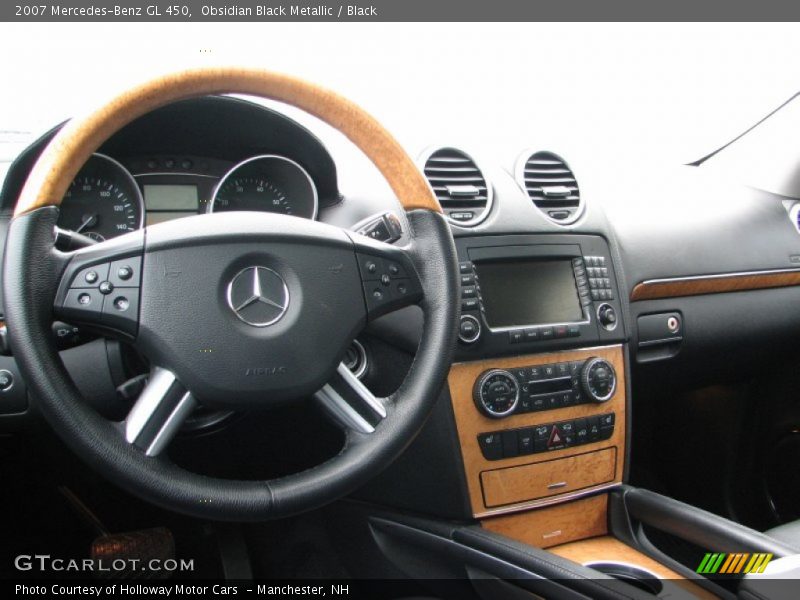 Obsidian Black Metallic / Black 2007 Mercedes-Benz GL 450