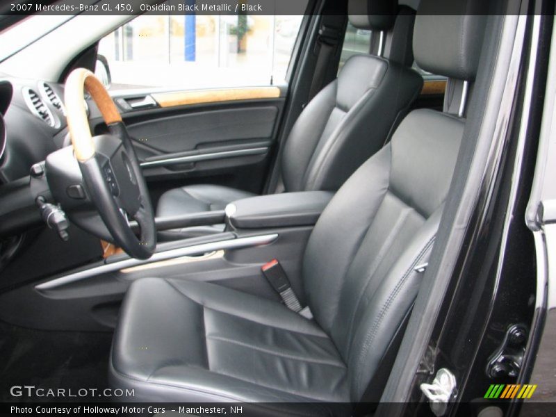 Obsidian Black Metallic / Black 2007 Mercedes-Benz GL 450