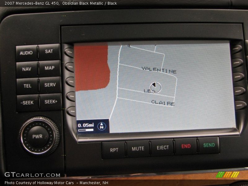 Obsidian Black Metallic / Black 2007 Mercedes-Benz GL 450