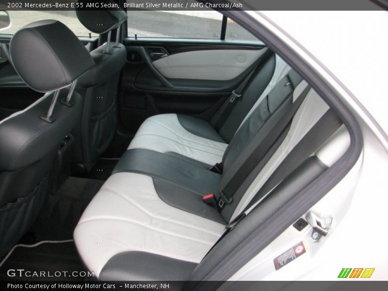 Brilliant Silver Metallic / AMG Charcoal/Ash 2002 Mercedes-Benz E 55 AMG Sedan