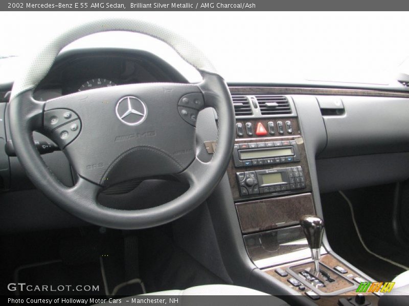Brilliant Silver Metallic / AMG Charcoal/Ash 2002 Mercedes-Benz E 55 AMG Sedan