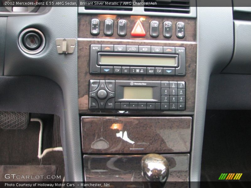 Brilliant Silver Metallic / AMG Charcoal/Ash 2002 Mercedes-Benz E 55 AMG Sedan