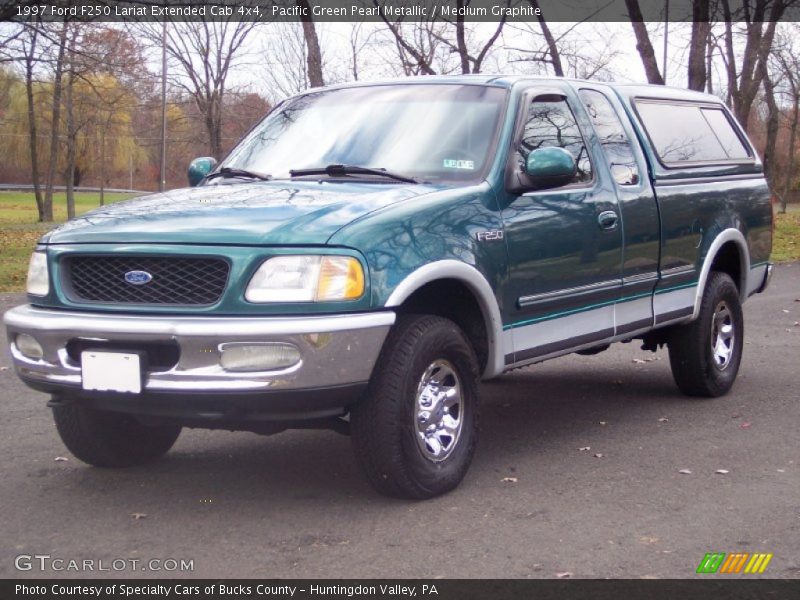 Front 3/4 View of 1997 F250 Lariat Extended Cab 4x4