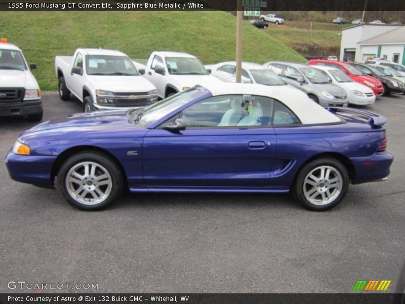  1995 Mustang GT Convertible Sapphire Blue Metallic