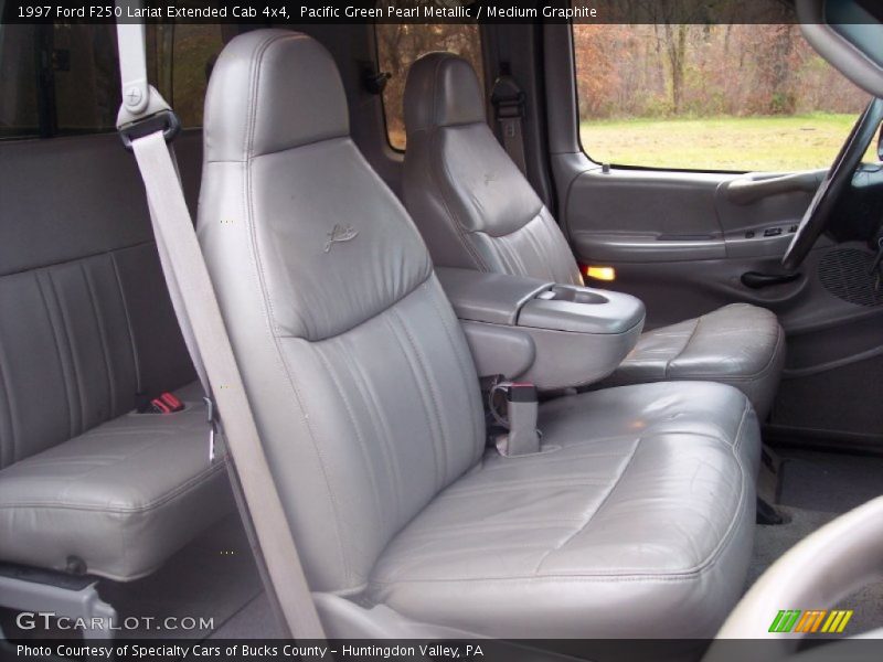 1997 F250 Lariat Extended Cab 4x4 Medium Graphite Interior
