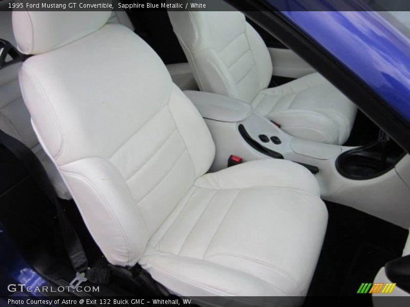  1995 Mustang GT Convertible White Interior