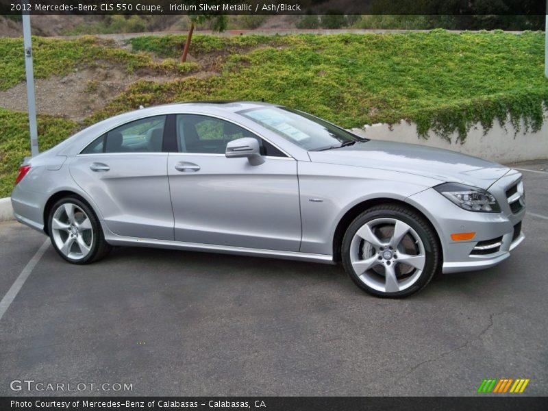 Iridium Silver Metallic / Ash/Black 2012 Mercedes-Benz CLS 550 Coupe