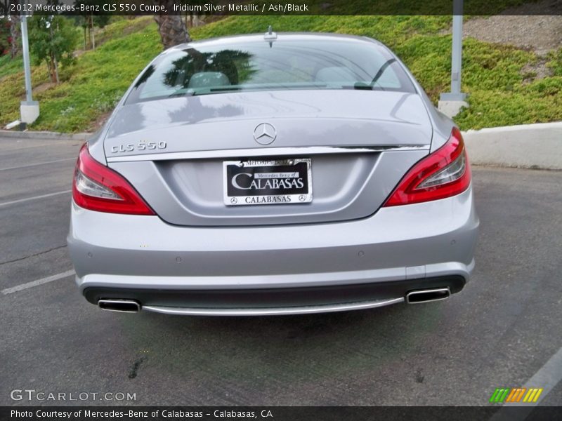 Iridium Silver Metallic / Ash/Black 2012 Mercedes-Benz CLS 550 Coupe