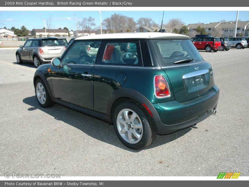 British Racing Green Metallic / Black/Grey 2009 Mini Cooper Hardtop