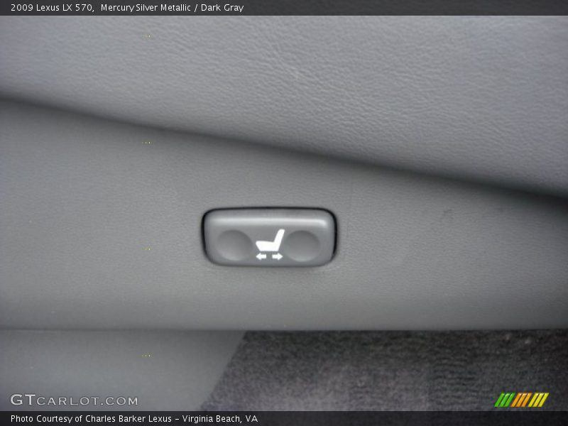 Mercury Silver Metallic / Dark Gray 2009 Lexus LX 570