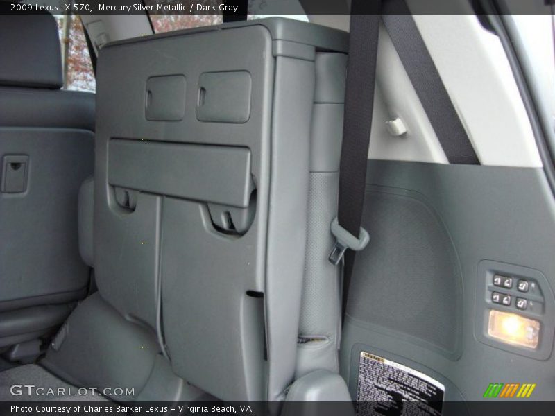 Mercury Silver Metallic / Dark Gray 2009 Lexus LX 570