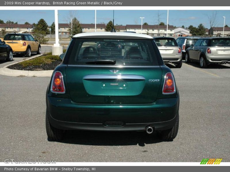 British Racing Green Metallic / Black/Grey 2009 Mini Cooper Hardtop