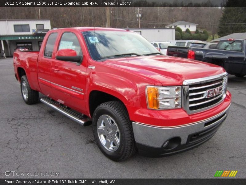 Front 3/4 View of 2012 Sierra 1500 SLT Z71 Extended Cab 4x4