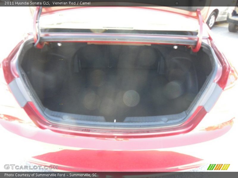 Venetian Red / Camel 2011 Hyundai Sonata GLS