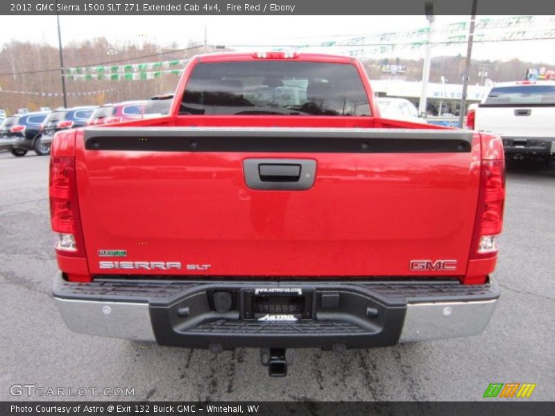 Fire Red / Ebony 2012 GMC Sierra 1500 SLT Z71 Extended Cab 4x4