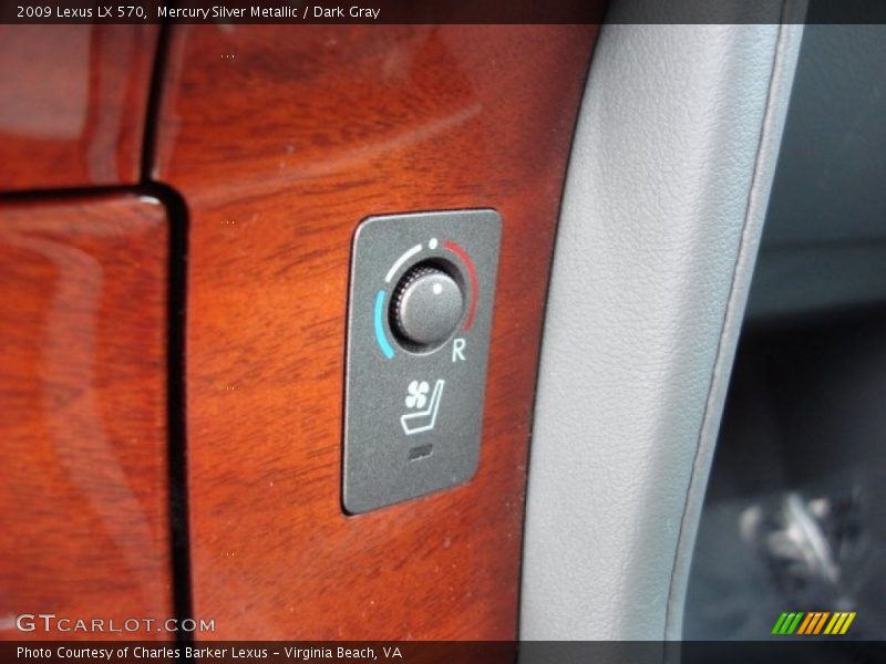 Mercury Silver Metallic / Dark Gray 2009 Lexus LX 570