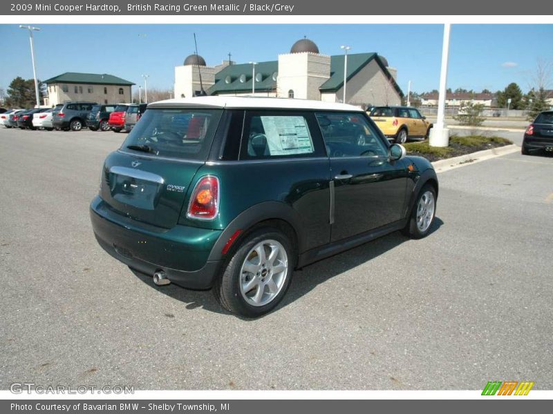 British Racing Green Metallic / Black/Grey 2009 Mini Cooper Hardtop