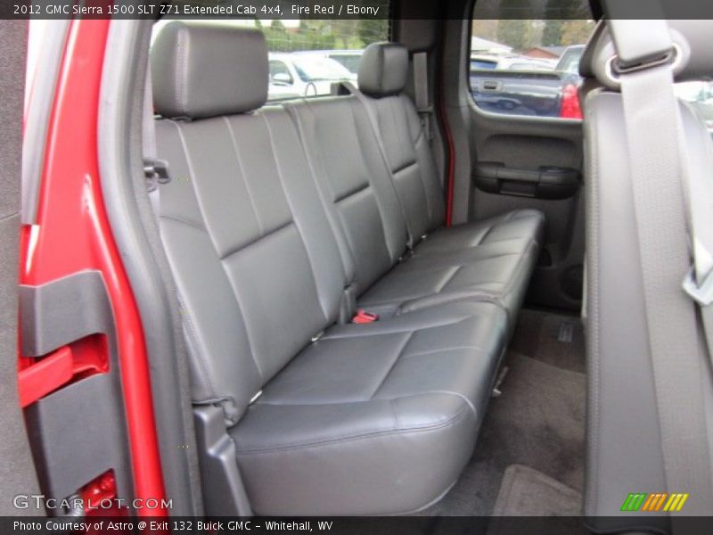 Fire Red / Ebony 2012 GMC Sierra 1500 SLT Z71 Extended Cab 4x4