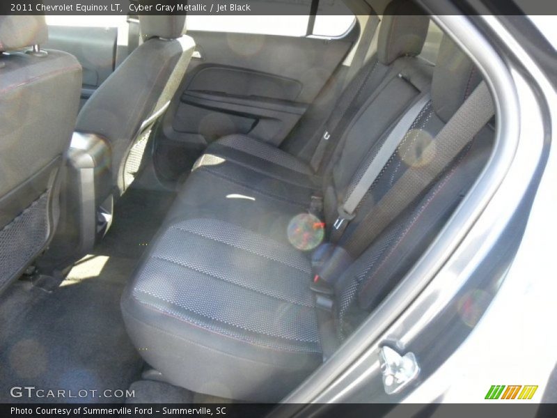 Cyber Gray Metallic / Jet Black 2011 Chevrolet Equinox LT