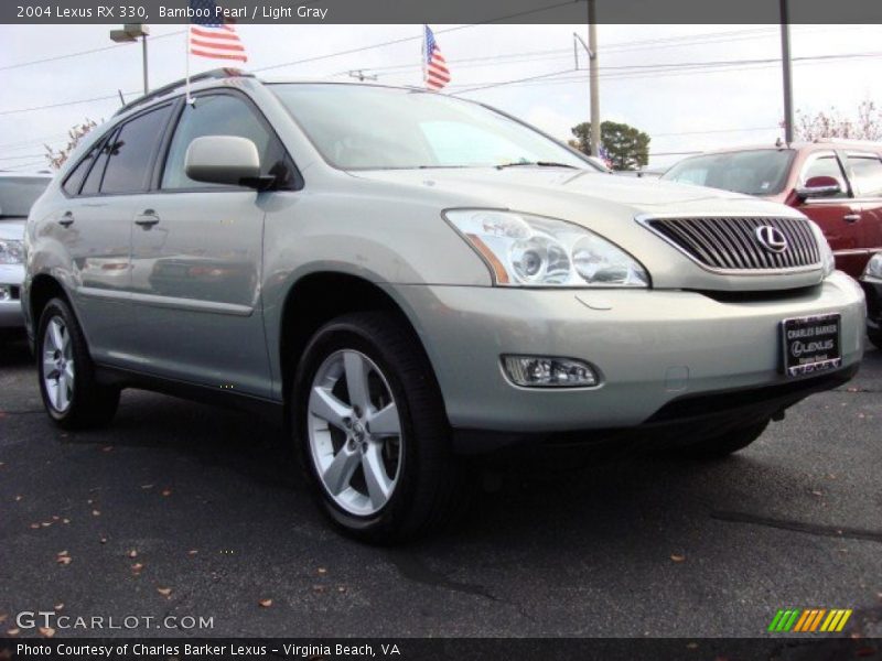 Bamboo Pearl / Light Gray 2004 Lexus RX 330