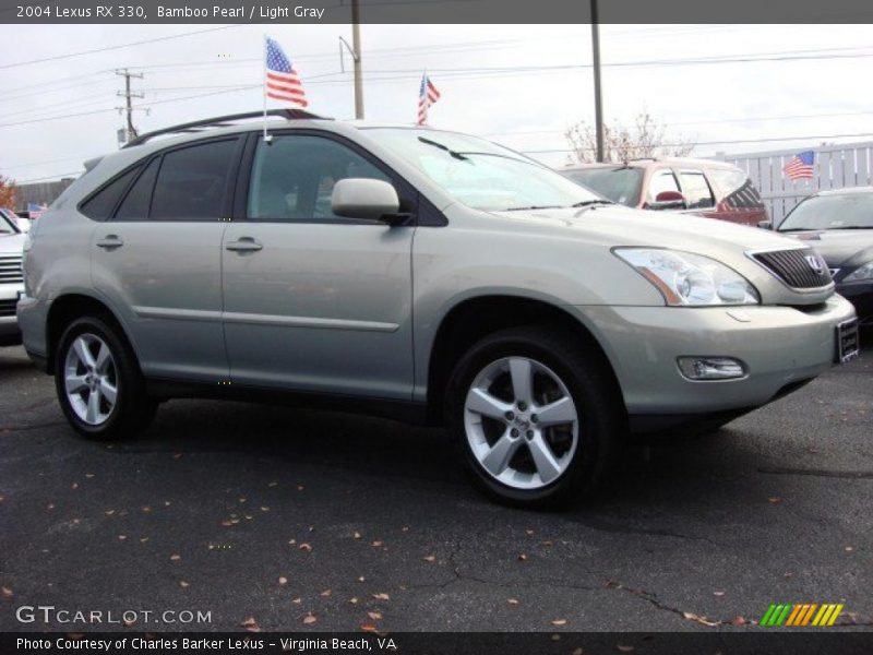 Bamboo Pearl / Light Gray 2004 Lexus RX 330