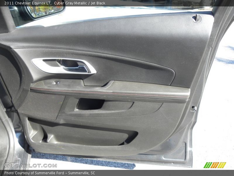 Cyber Gray Metallic / Jet Black 2011 Chevrolet Equinox LT