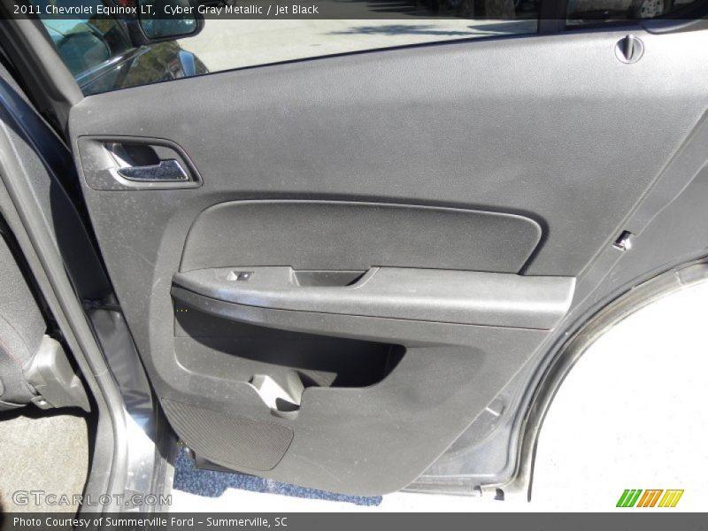 Cyber Gray Metallic / Jet Black 2011 Chevrolet Equinox LT