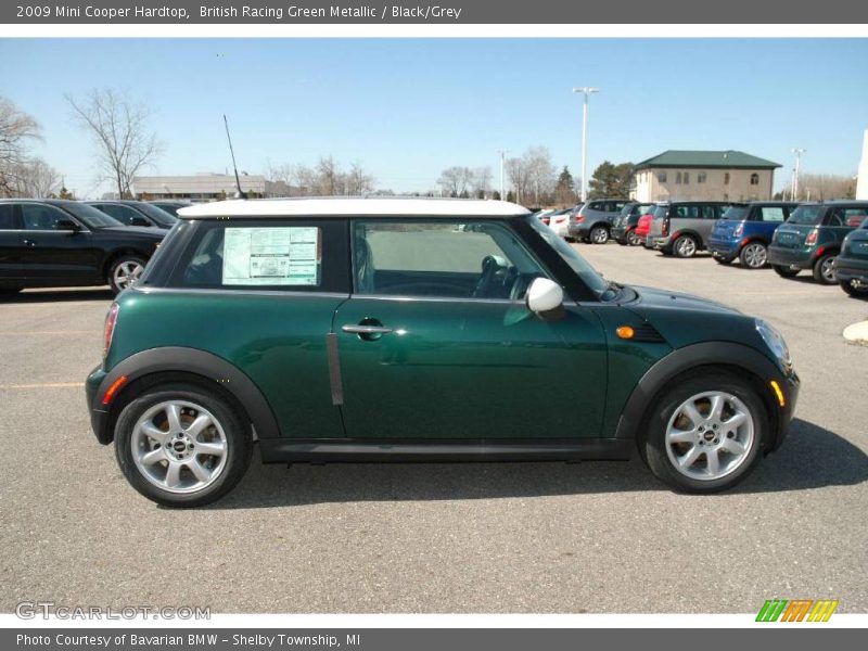 British Racing Green Metallic / Black/Grey 2009 Mini Cooper Hardtop