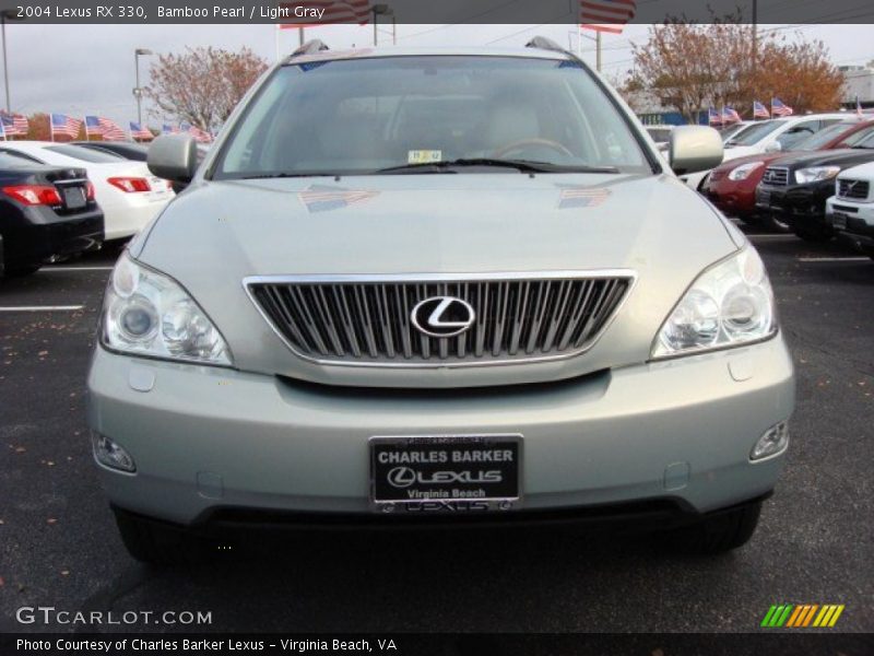 Bamboo Pearl / Light Gray 2004 Lexus RX 330
