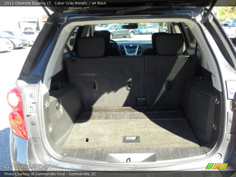 Cyber Gray Metallic / Jet Black 2011 Chevrolet Equinox LT