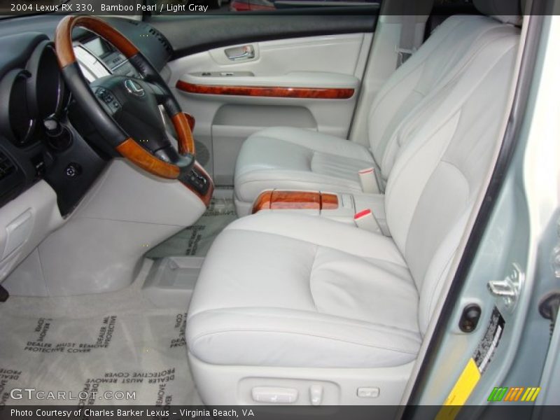Bamboo Pearl / Light Gray 2004 Lexus RX 330