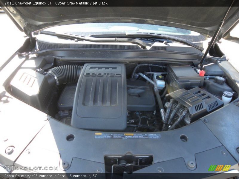 Cyber Gray Metallic / Jet Black 2011 Chevrolet Equinox LT
