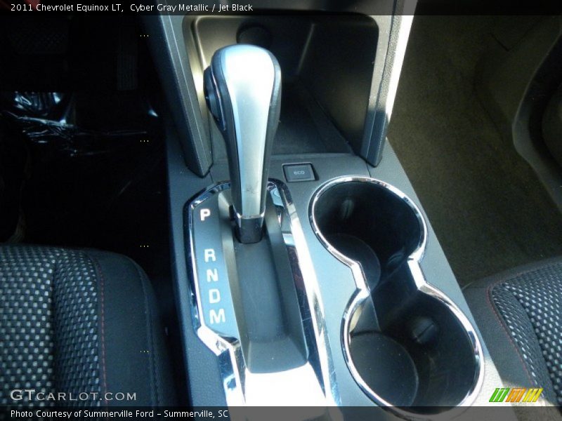 Cyber Gray Metallic / Jet Black 2011 Chevrolet Equinox LT