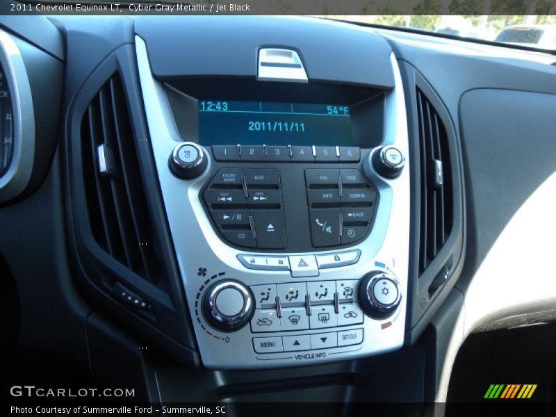Cyber Gray Metallic / Jet Black 2011 Chevrolet Equinox LT