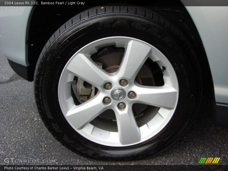 Bamboo Pearl / Light Gray 2004 Lexus RX 330