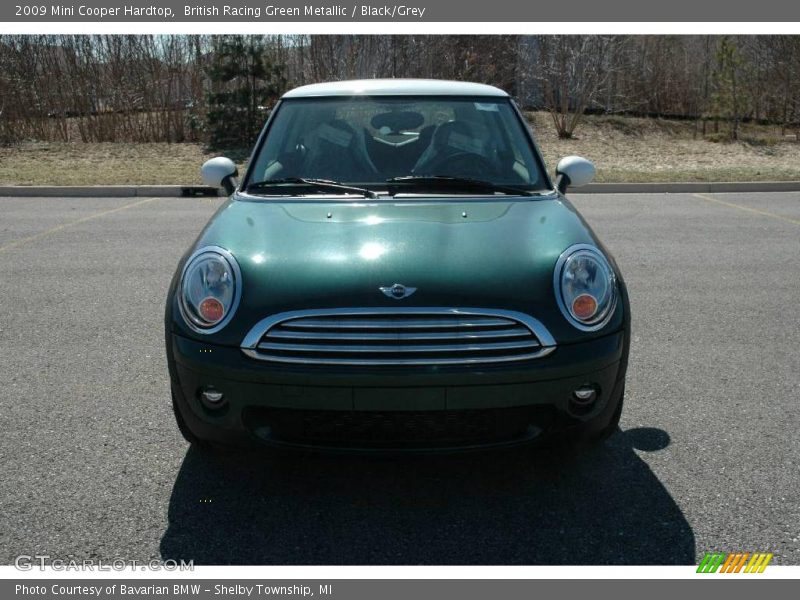British Racing Green Metallic / Black/Grey 2009 Mini Cooper Hardtop
