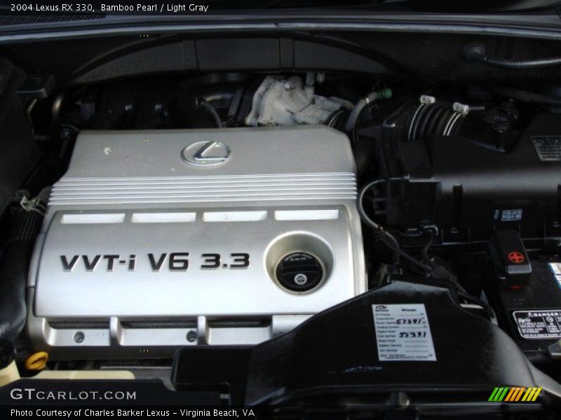 Bamboo Pearl / Light Gray 2004 Lexus RX 330