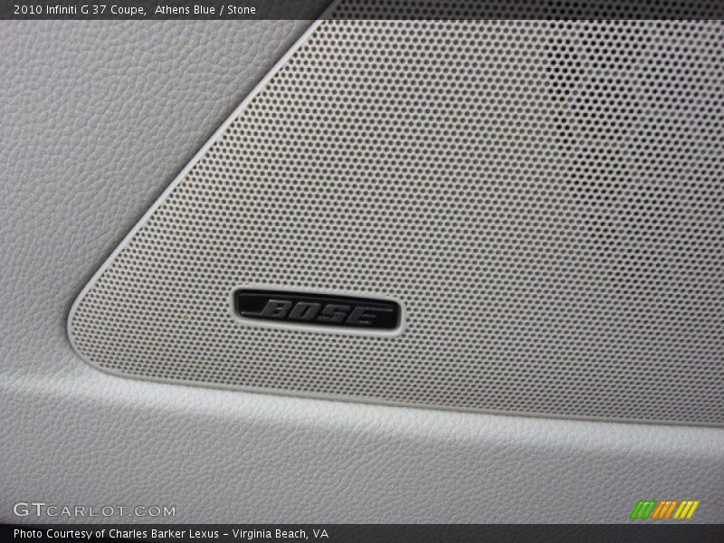 Athens Blue / Stone 2010 Infiniti G 37 Coupe