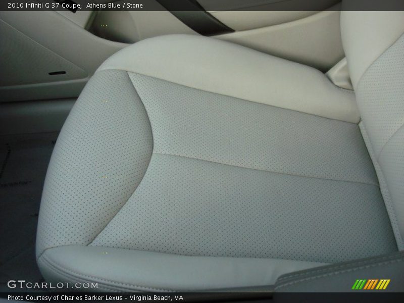 Athens Blue / Stone 2010 Infiniti G 37 Coupe