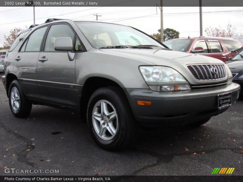 Burnished Gold Metallic / Ivory 2002 Lexus RX 300