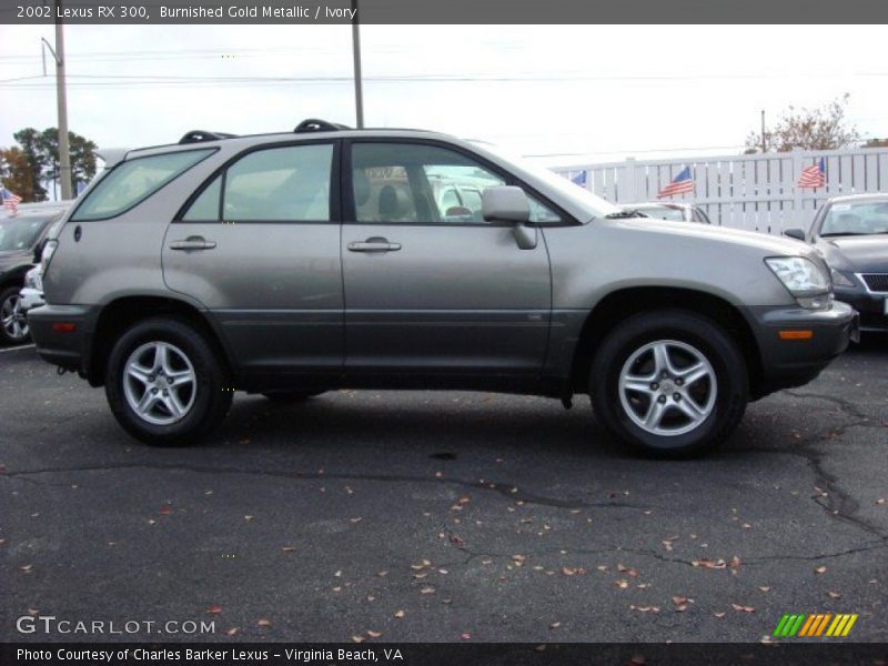 Burnished Gold Metallic / Ivory 2002 Lexus RX 300