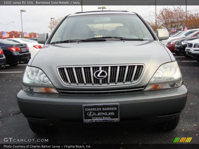 Burnished Gold Metallic / Ivory 2002 Lexus RX 300