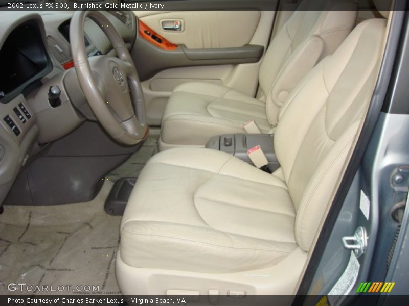 Burnished Gold Metallic / Ivory 2002 Lexus RX 300