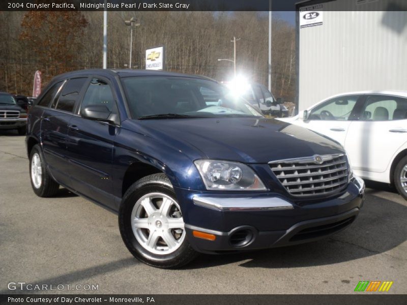 Midnight Blue Pearl / Dark Slate Gray 2004 Chrysler Pacifica