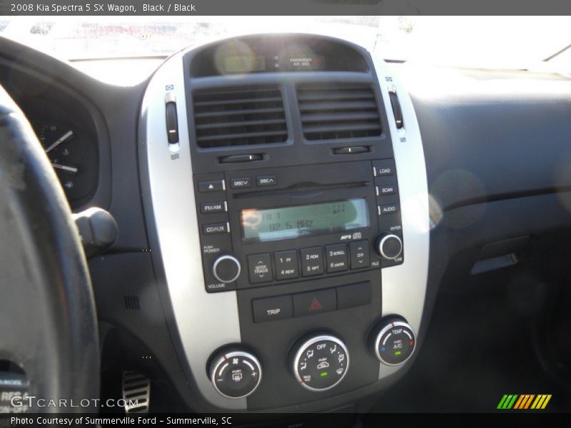 Black / Black 2008 Kia Spectra 5 SX Wagon