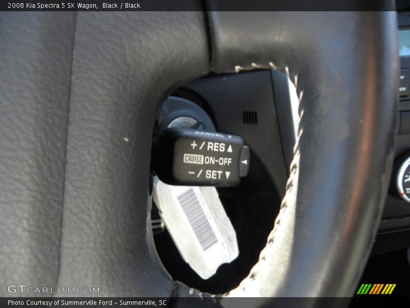 Black / Black 2008 Kia Spectra 5 SX Wagon