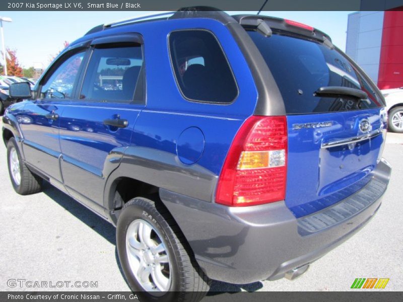 Smart Blue / Black 2007 Kia Sportage LX V6