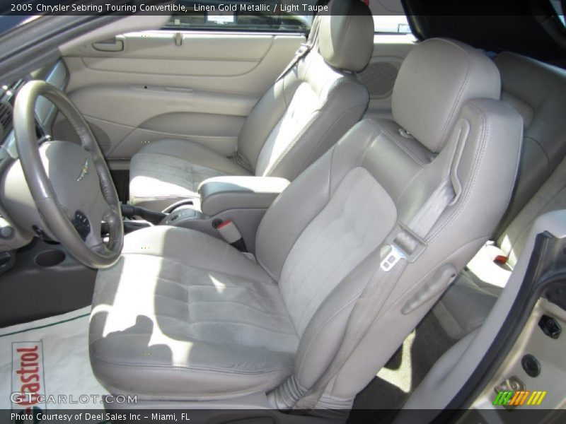 Linen Gold Metallic / Light Taupe 2005 Chrysler Sebring Touring Convertible